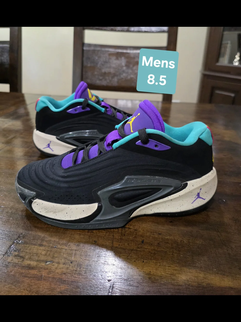 Jordan Luka 3 'Imaginarium' (Black/Hyper Jade/Pink Prime, SKUFQ1284-002 / FQ1285